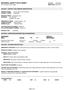 MATERIAL SAFETY DATA SHEET FILE NO.: CS 101 Roach and Ant Spray MSDS DATE: 06/07/2011