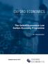 The Oxford Economics Low Carbon Economy Programme. An Introduction