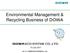 Environmental Management & Recycling Business of DOWA