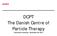 DCPT The Danish Centre of Particle Therapy Information meeting November 26, 2014