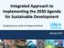 Integrated Approach to Implementing the 2030 Agenda for Sustainable Development