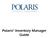 Polaris Inventory Manager Guide