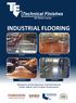 INDUSTRIAL FLOORING. Manufacturers of High Performance, Technically Advanced, Durable, Hygienic, HACCP Compliant Flooring Systems