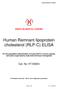 Human Remnant lipoprotein cholesterol (RLP-C) ELISA