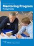 Penn State Smeal College of Business. Mentoring Program. Protégé Guide