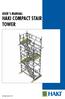 USER S MANUAL HAKI COMPACT STAIR TOWER