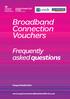 Broadband Connection Vouchers