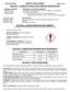 FALLOW STAR SAFETY DATA SHEET Page 1 of 6 SECTION 1 - CHEMICAL PRODUCT AND COMPANY IDENTIFICATION