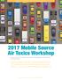 2017 Mobile Source Air Toxics Workshop