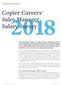 COPIER CHANNEL SALES MANAGERS PARTICIPATED IN OUR 2018 SURVEY