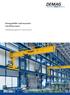 Demag EKWK wall-mounted travelling cranes. Outstanding support for work processes