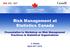 Risk Management at Statistics Canada