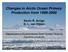 Changes in Arctic Ocean Primary Production from Kevin R. Arrigo G. L. van Dijken