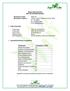 Material Safety Data Sheet AGRI LIFE KOHINOOR GRANULE
