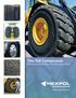 CUSTOM FORMULATED TIRE-TOLL COMPOUNDS