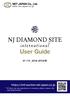 NJ DIAMOND SITE. User Guide 07 / 13, 2018 UPDATE.