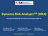 Dynamic Risk Analyzer TM (DRA)