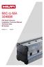 Hilti North America Installation Technical Manual Technical Data MI System Version