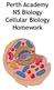 Perth Academy N5 Biology Cellular Biology Homework