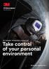 Take control of your personal environment
