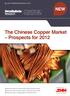 The Chinese Copper Market Prospects for 2012