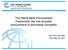 The World Bank Procurement Framework: the role of public procurement in preventing corruption. Enzo de Laurentiis Kiev, May 23, 2017