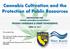 Cannabis Cultivation and the Protection of Public Resources