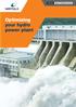 Optimizing your hydro power plant