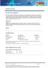 Property Test/Standard Description. matt (0-35) Flash point ISO 3679 Method 1 15 C IED (2010/75/EU) (calculated)