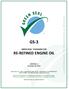 GS-3 GREEN SEAL STANDARD FOR RE-REFINED ENGINE OIL. EDITION 2.2 December 26, 2013