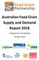 Australian Feed Grain Supply and Demand Report 2018