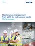 voith.com Maintenance management from Voith for hydropower plants OnCare.Asset