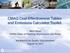 CMAQ Cost-Effectiveness Tables and Emissions Calculator Toolkit
