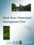 Black River Watershed Management Plan Plan