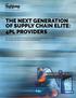 THE NEXT GENERATION OF SUPPLY CHAIN ELITE: 4PL PROVIDERS
