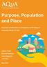 Purpose, Population and Place