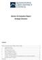 Section 32 Evaluation Report Strategic Direction Contents