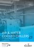AIR & WATER COOLED CHILLERS