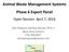 Animal Waste Management Systems Phase 6 Expert Panel