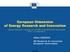 European Dimension of Energy Research and Innovation