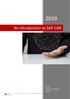 An Introduction to SAP CAR