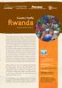 Rwanda. Country Profile CONTACTS: For more information on the Learning Route programme, please contact us: Scaling Up Nutrition in Rwanda