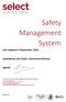 Safety Management System Last Updated: 8 September, 2016