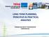 LONG TERM PLANNING, PRINCIPLES & PRACTICAL ANALYSES TURKISH ELECTRICITY TRANSMISSION CORPORATION
