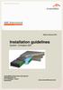 Installation guidelines System: Cofraplus 220