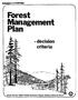 Management Plan. Forest -VI, / criteria. - decision - -4' '; `7 ` Forest Service- USDA- Pacific Northwest Region-Siskiyou