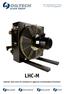 LHC-M Hydraulic motor driven for installation in aggressive and demanding environments