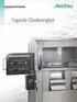 Product Brochure. April Capsule Checkweigher