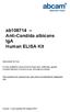 ab Anti-Candida albicans IgA Human ELISA Kit