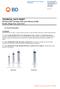 TECHNICAL DATA SHEET BD Emerald Syringe with and without needle Sterile, Single Use, Latex free